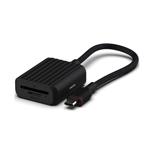 UNISYNK USB-C til Card Adapter SD microSD Black